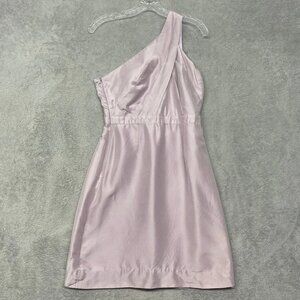 J. Crew Dress Size 4 Silk One Shoulder Party Cocktail Wedding Guest